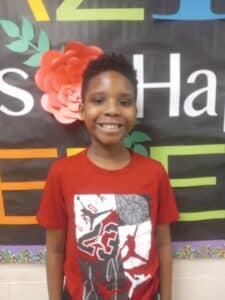 Congratulations to our January Student of the Month: Zaetarion Russell